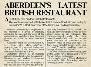 Aberdeen Evening News 1st July 1942