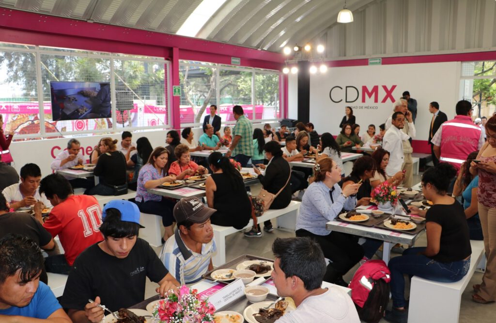 A public diner in Mexico